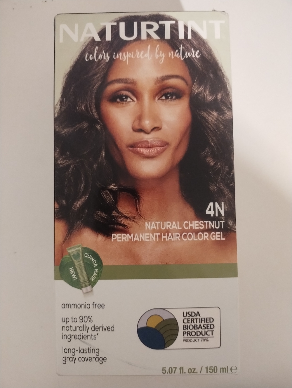 Naturtint Permanent Hair Color Dye- 4N Natural Chestnut 5.07 Fl Oz